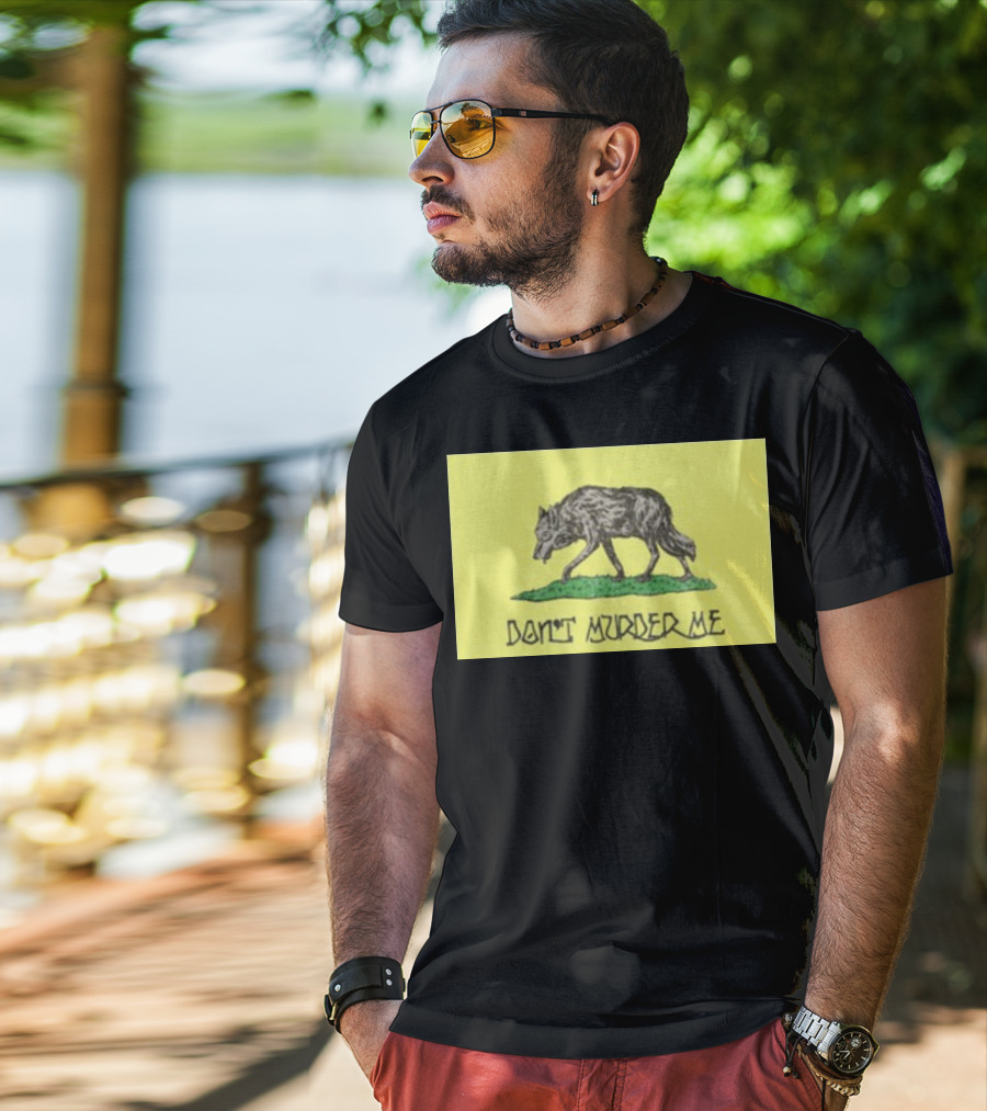 Gratefuldead Don't Murder Me Wolf T-Shirt