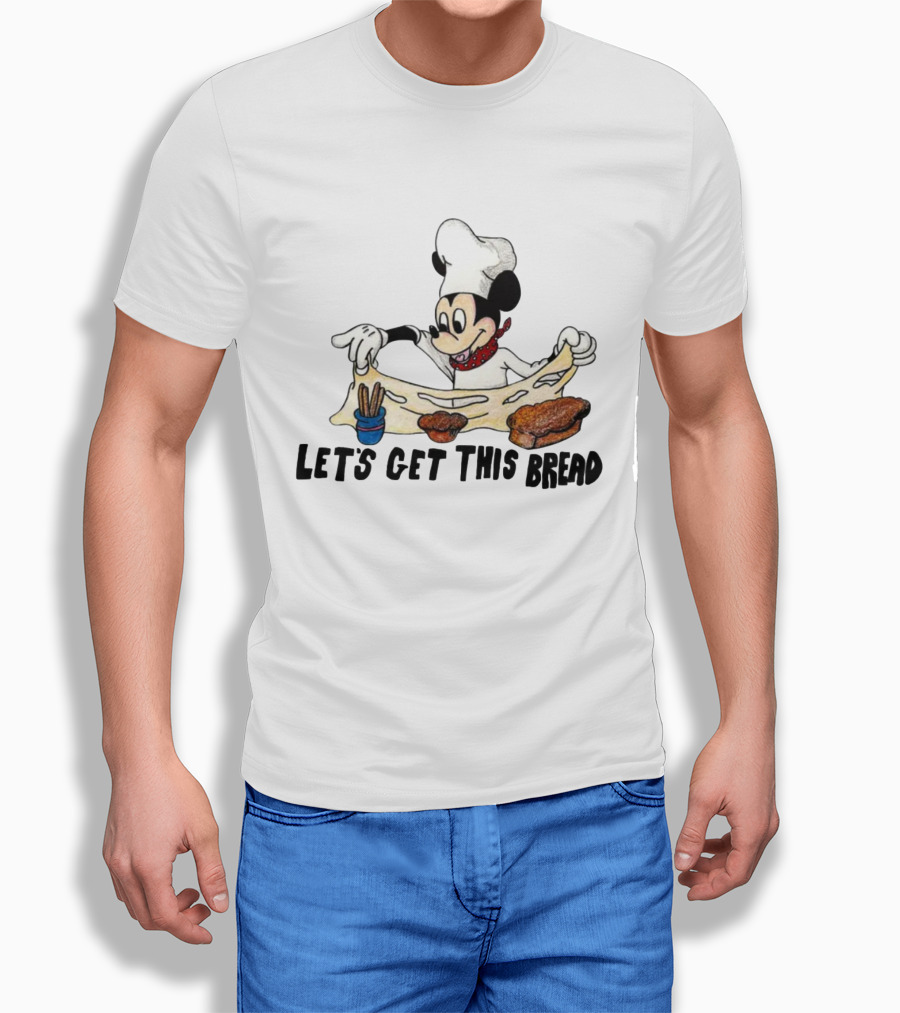 Matt Gray Let's Get This Bread Chef Character Baking Bread T-Shirt