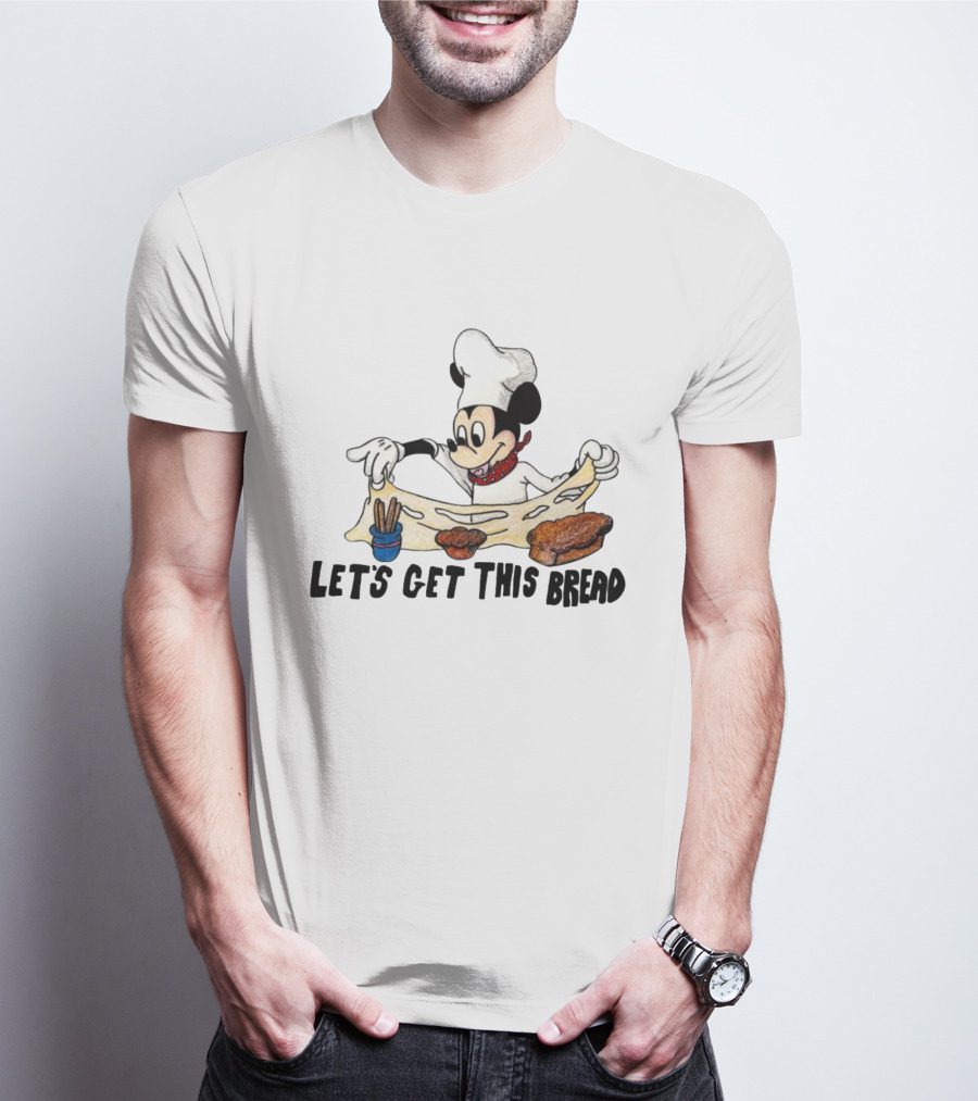 Matt Gray Let's Get This Bread Chef Character Baking Bread T-Shirt