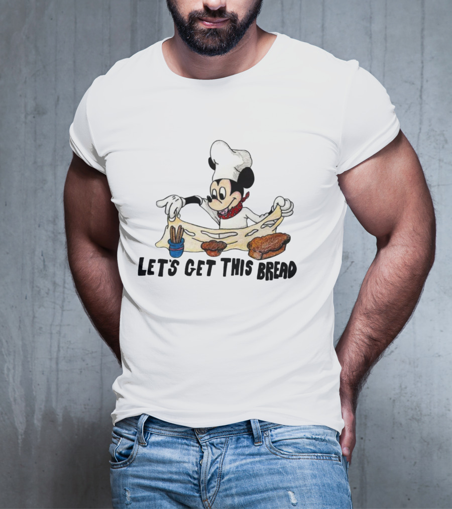 Matt Gray Let's Get This Bread Chef Character Baking Bread T-Shirt