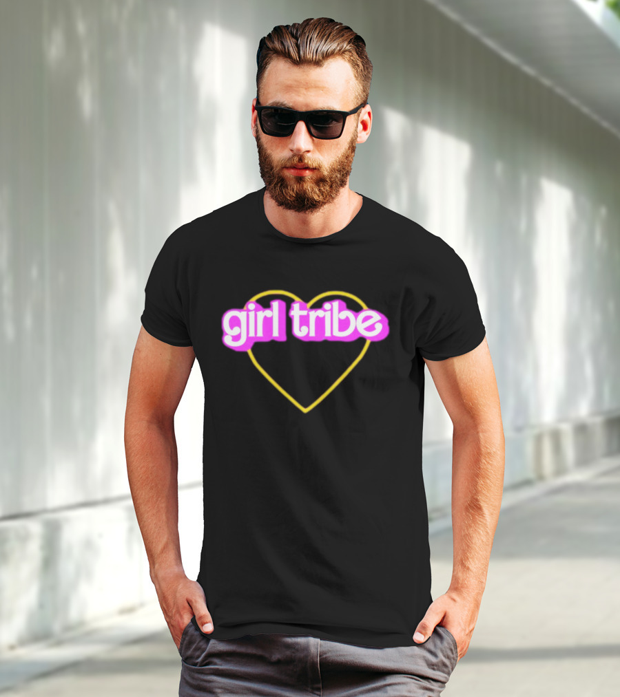 Malibu Girl Tribe Heart Neon T-Shirt