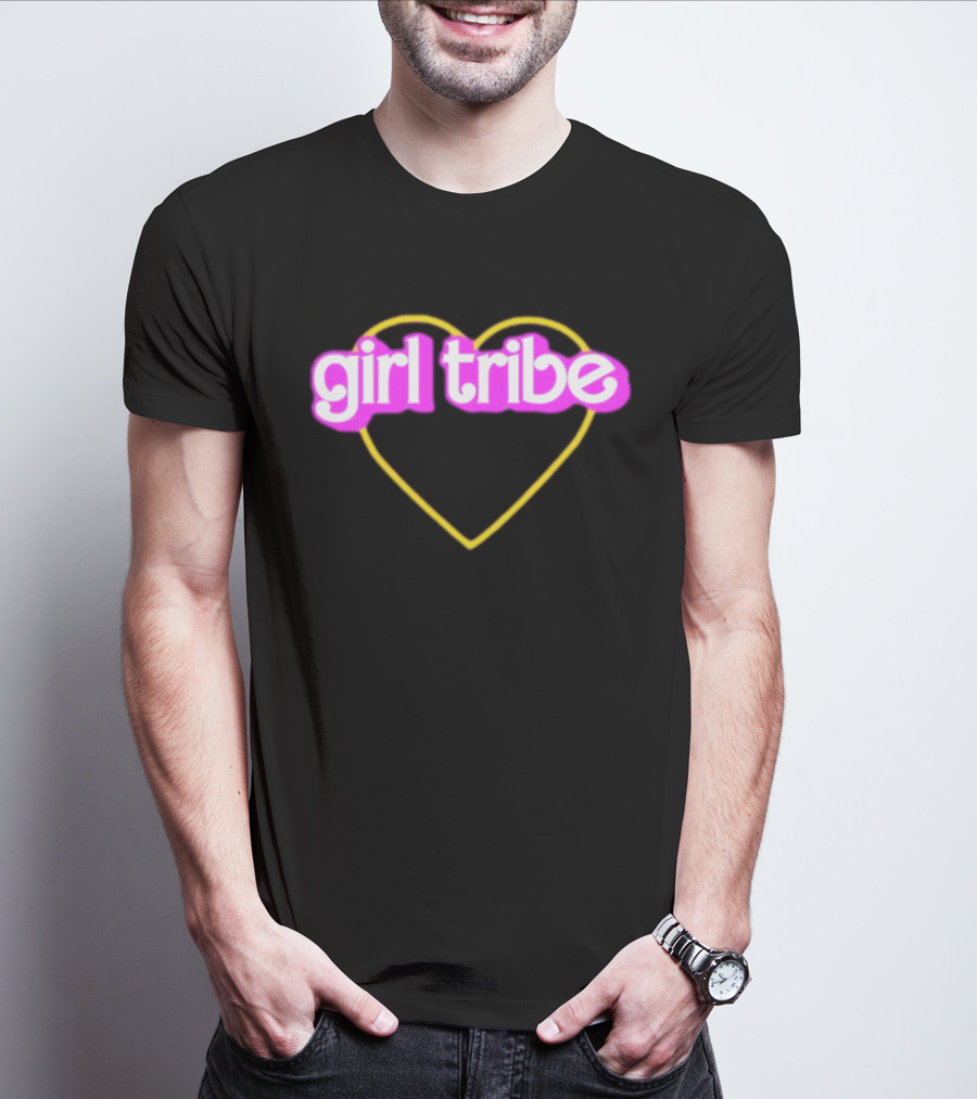 Malibu Girl Tribe Heart Neon T-Shirt