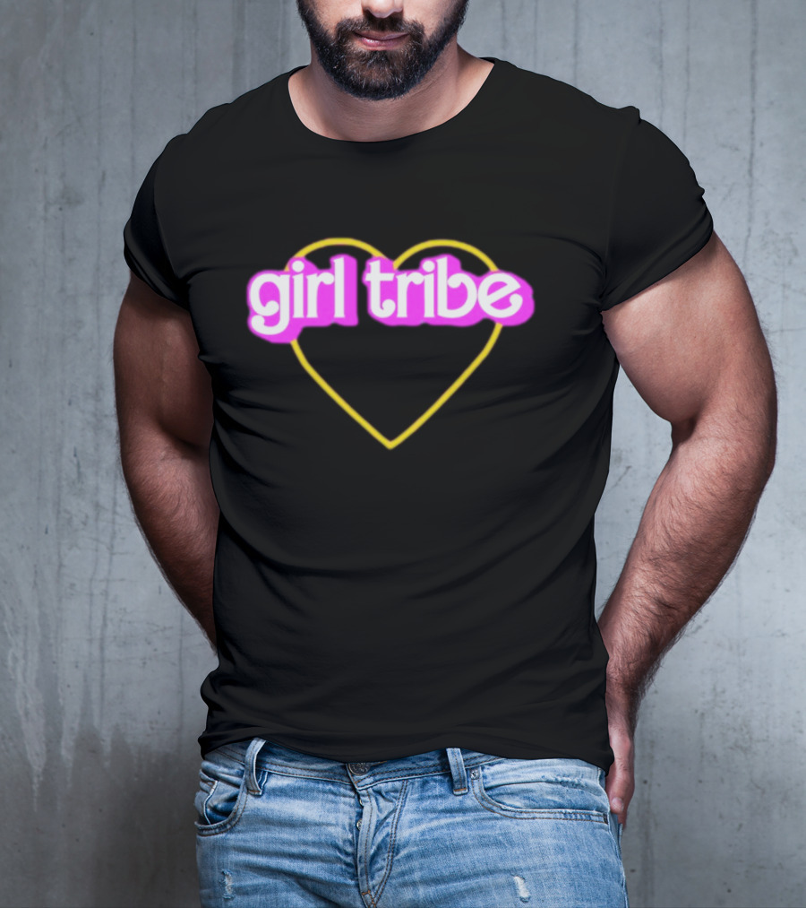 Malibu Girl Tribe Heart Neon T-Shirt