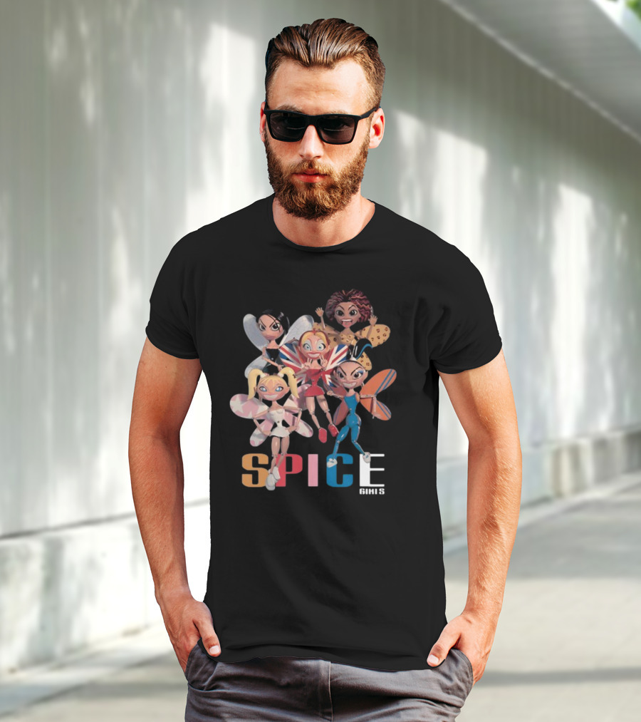 Thespicegirls Bat-Wing Fairies SPICE Girls T-Shirt