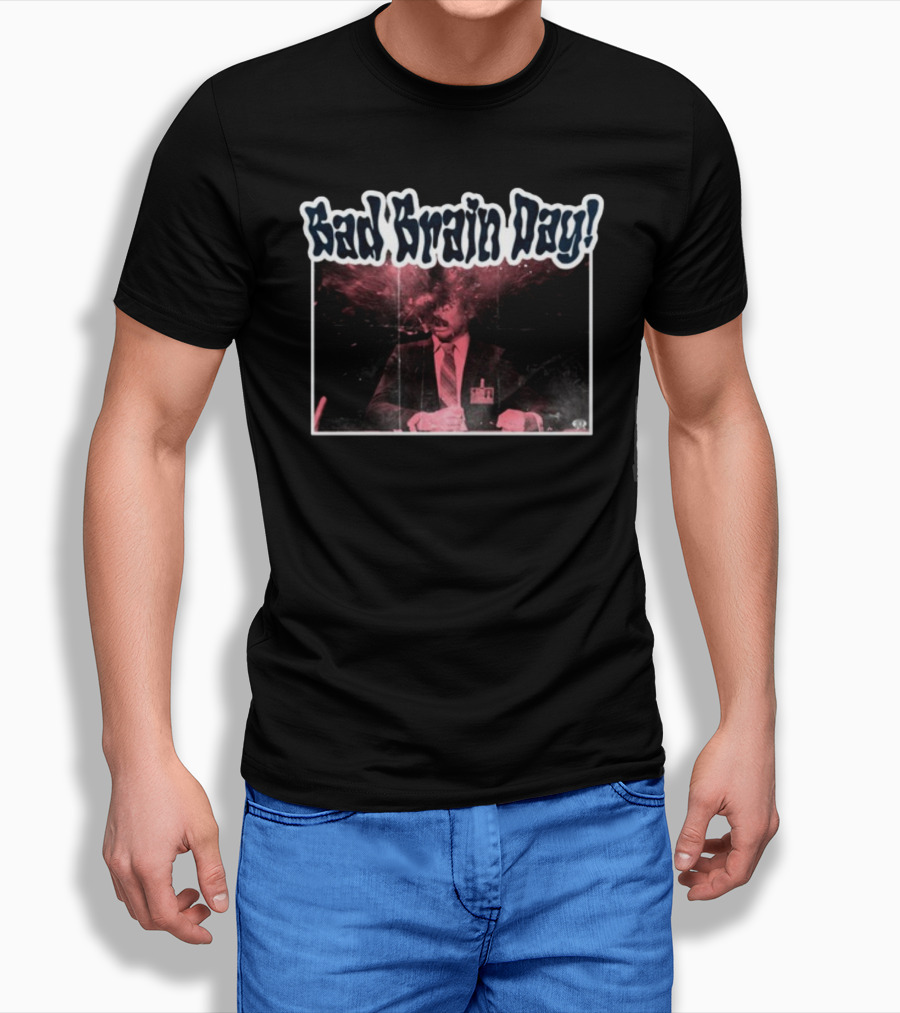 Bad Brain Day Explosive Head Burst T-Shirt