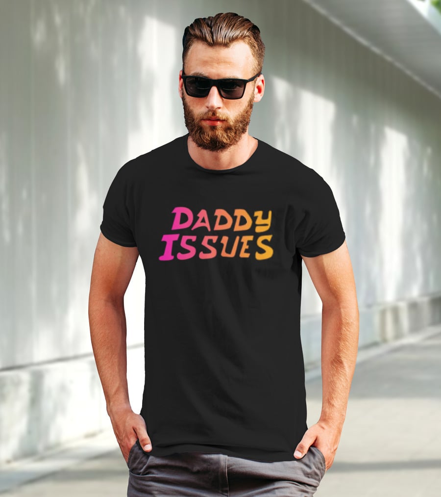 Clone High Season 2 Chris Miller Daddy Issues Vibrant Text T-Shirt