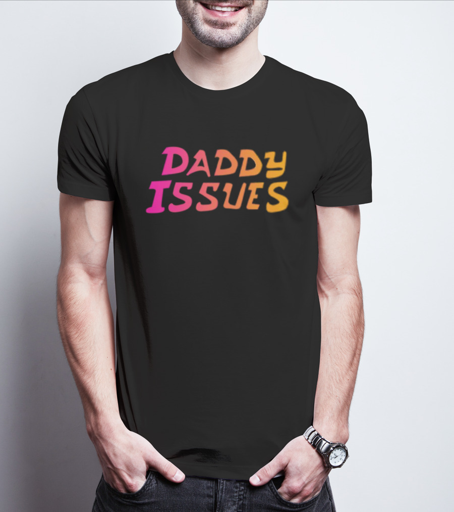 Clone High Season 2 Chris Miller Daddy Issues Vibrant Text T-Shirt