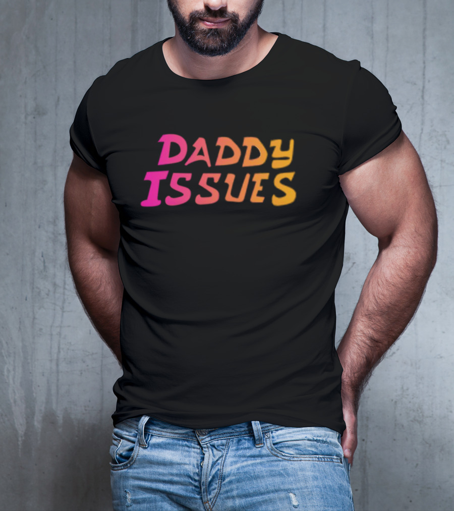 Clone High Season 2 Chris Miller Daddy Issues Vibrant Text T-Shirt