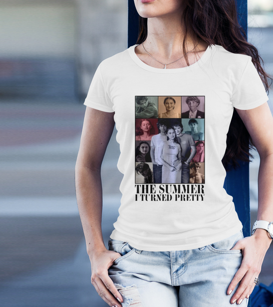 The Summer I Turned Pretty Character Photo Collage T-Shirt