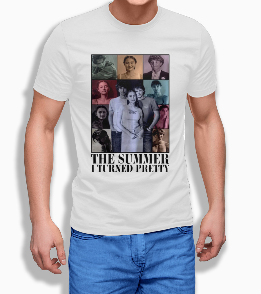 The Summer I Turned Pretty Character Photo Collage T-Shirt