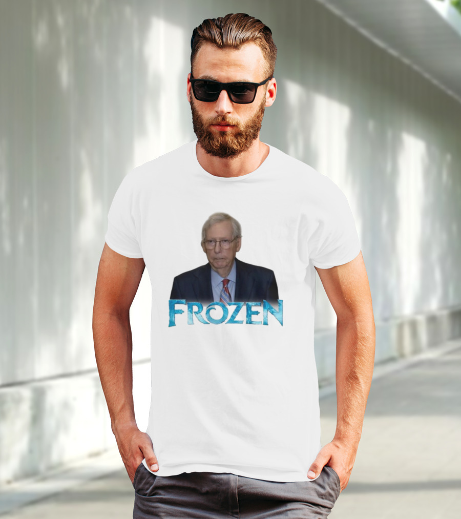 Mitch McConnell Frozen Parody Image With Frozen T-Shirt