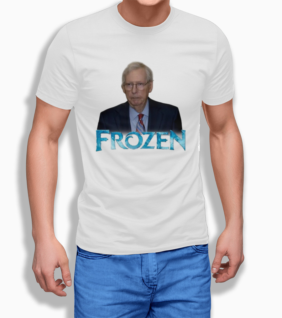 Mitch McConnell Frozen Parody Image With Frozen T-Shirt