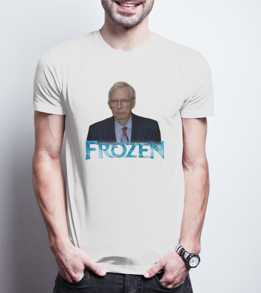 Mitch McConnell Frozen Parody Image With Frozen T-Shirt
