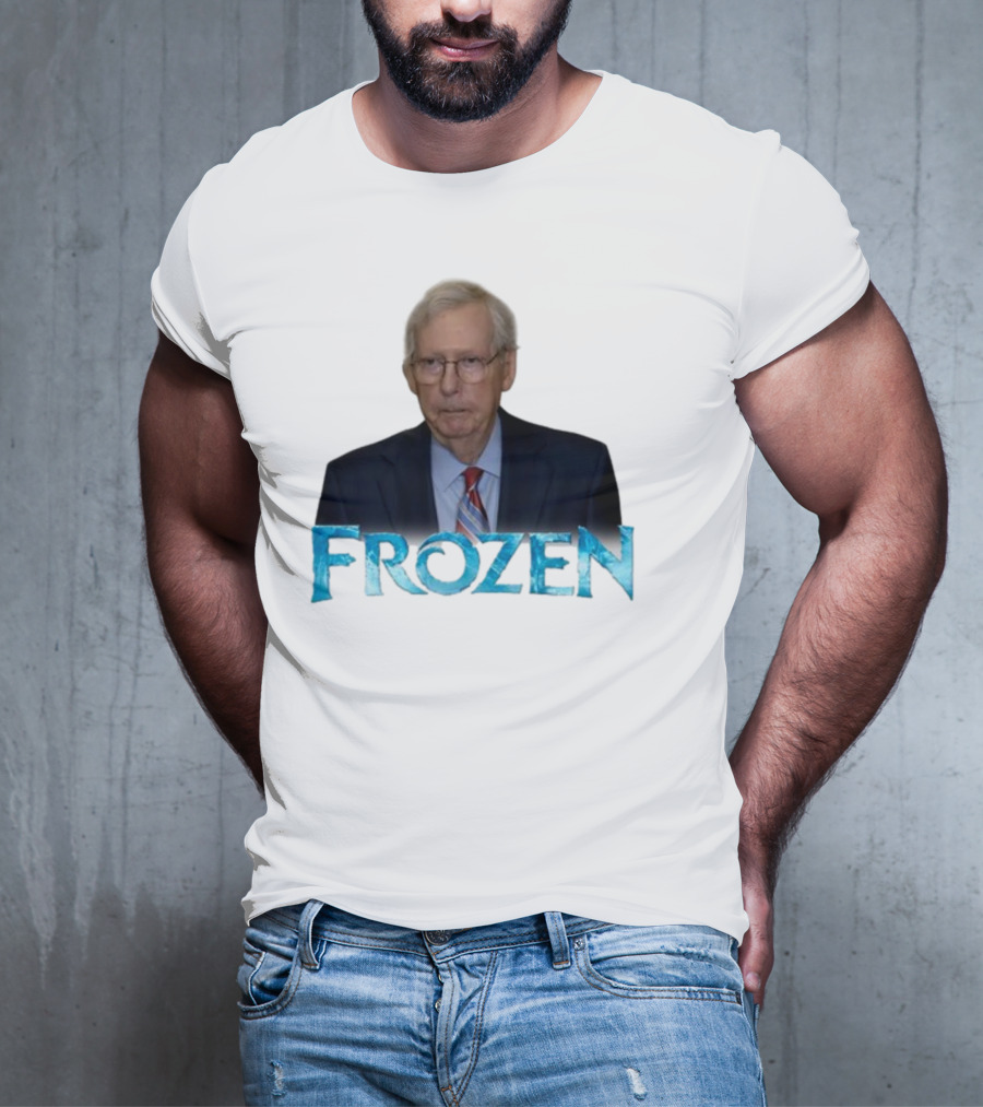 Mitch McConnell Frozen Parody Image With Frozen T-Shirt
