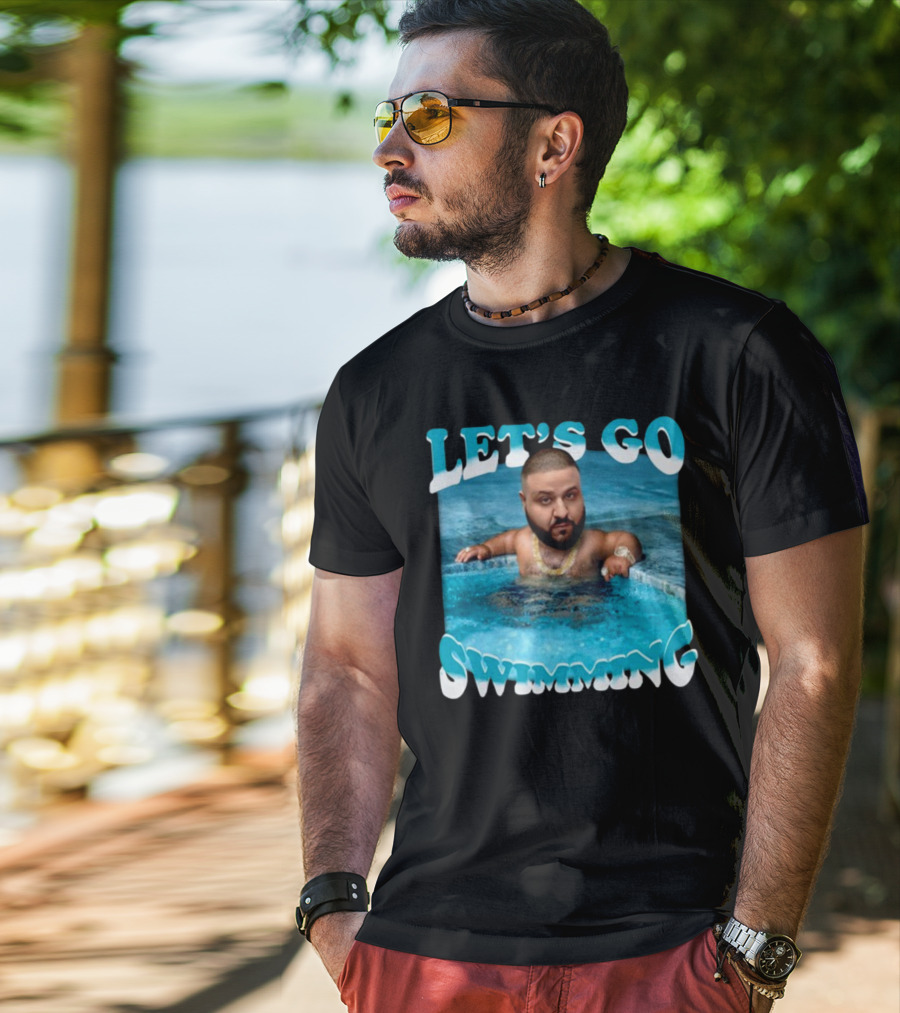 LET'S GO SWIMMING Baby Dj Khaled Funnyahhtees T-Shirt
