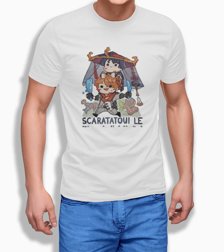 Scaratatouille Anyone Can Be A Harbinger Venti Le T-Shirt