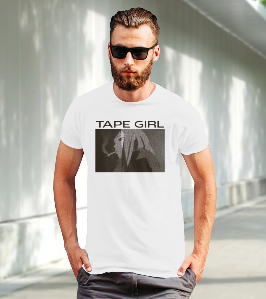 Tape Girl Anime Smoking Scene T-Shirt