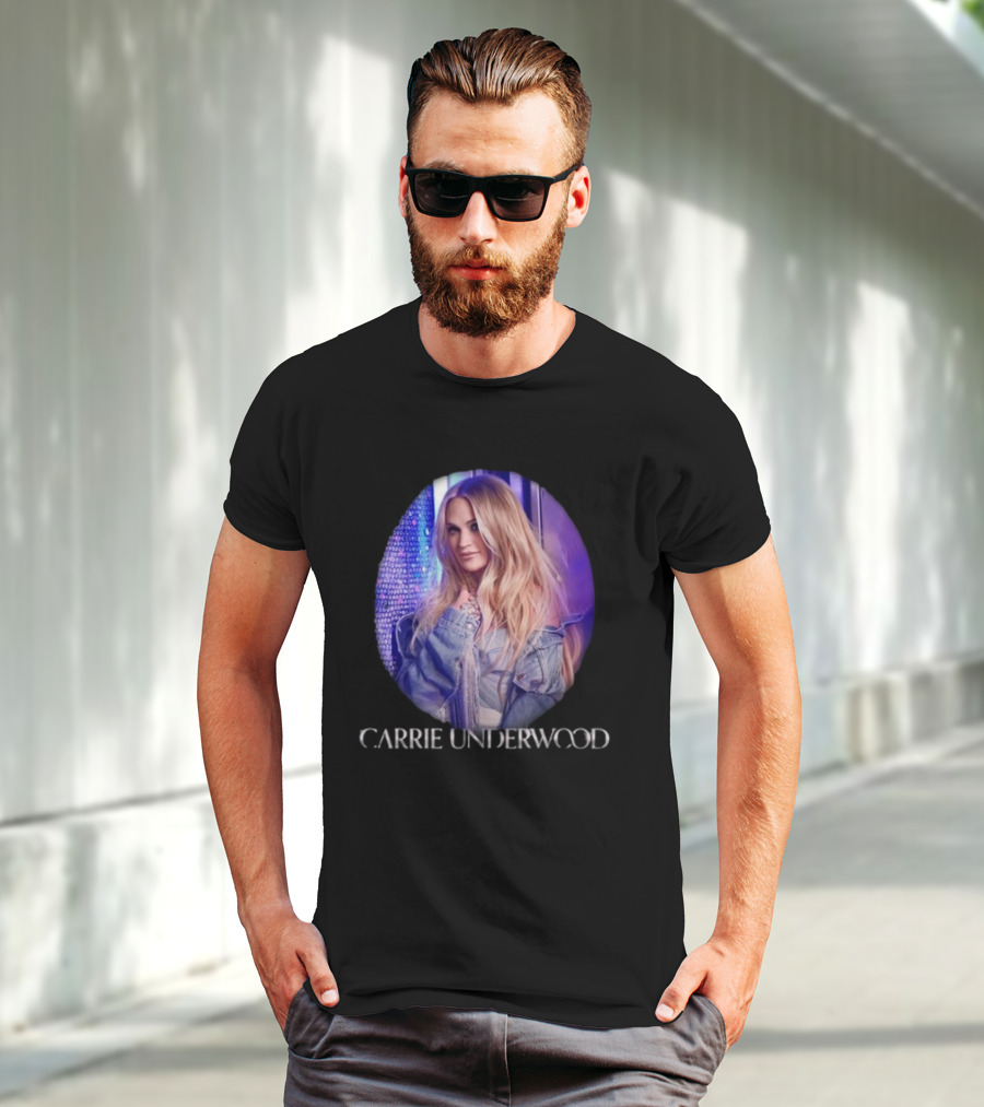 Carrie Underwood Denim And Rhinestones Deluxe T-Shirt
