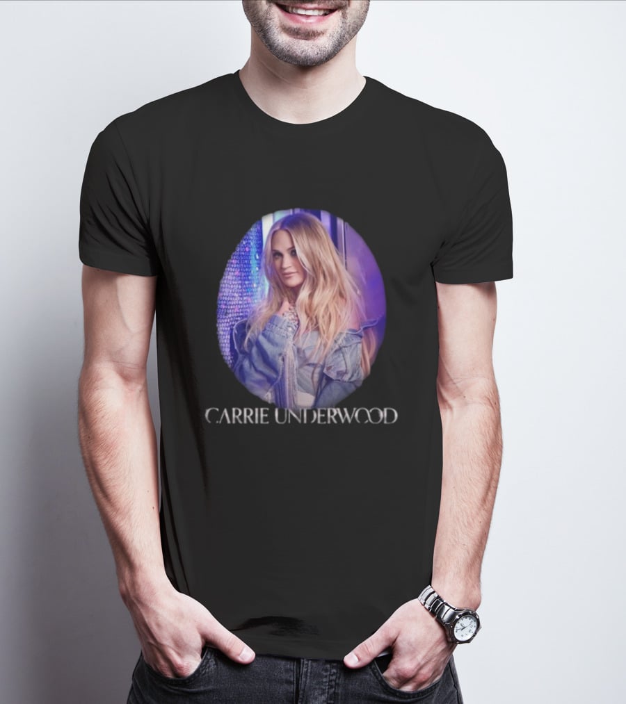 Carrie Underwood Denim And Rhinestones Deluxe T-Shirt