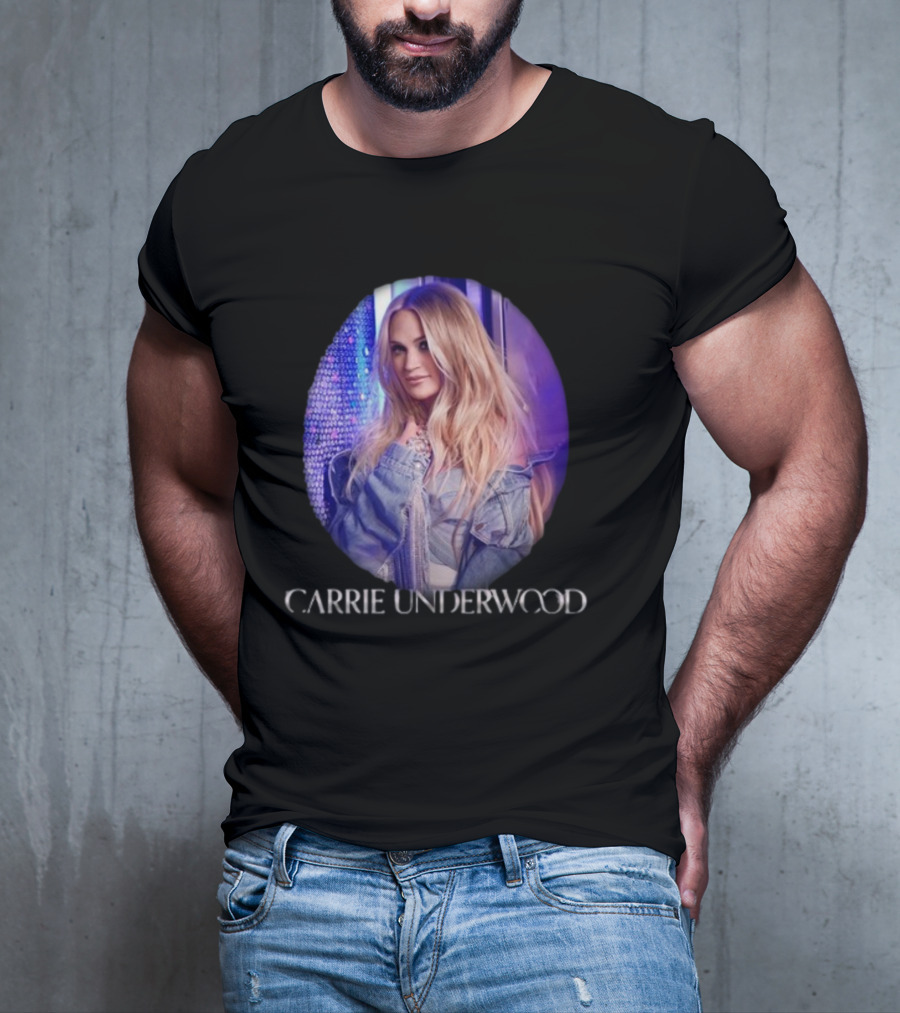 Carrie Underwood Denim And Rhinestones Deluxe T-Shirt