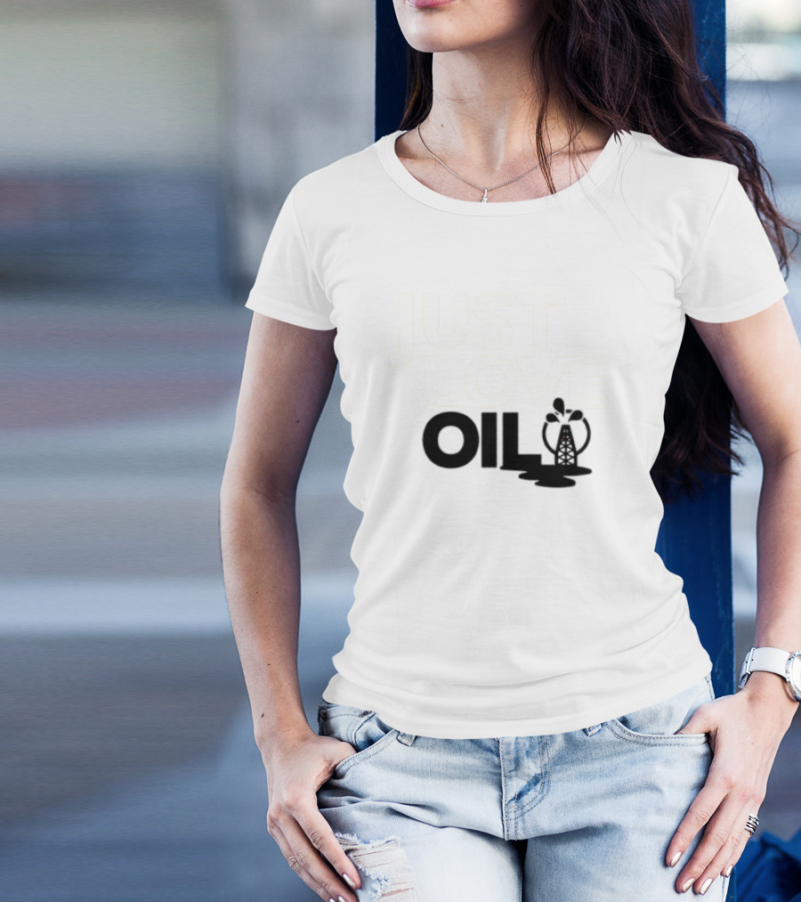 Droogies Just Love Oil Pumpjack T-Shirt