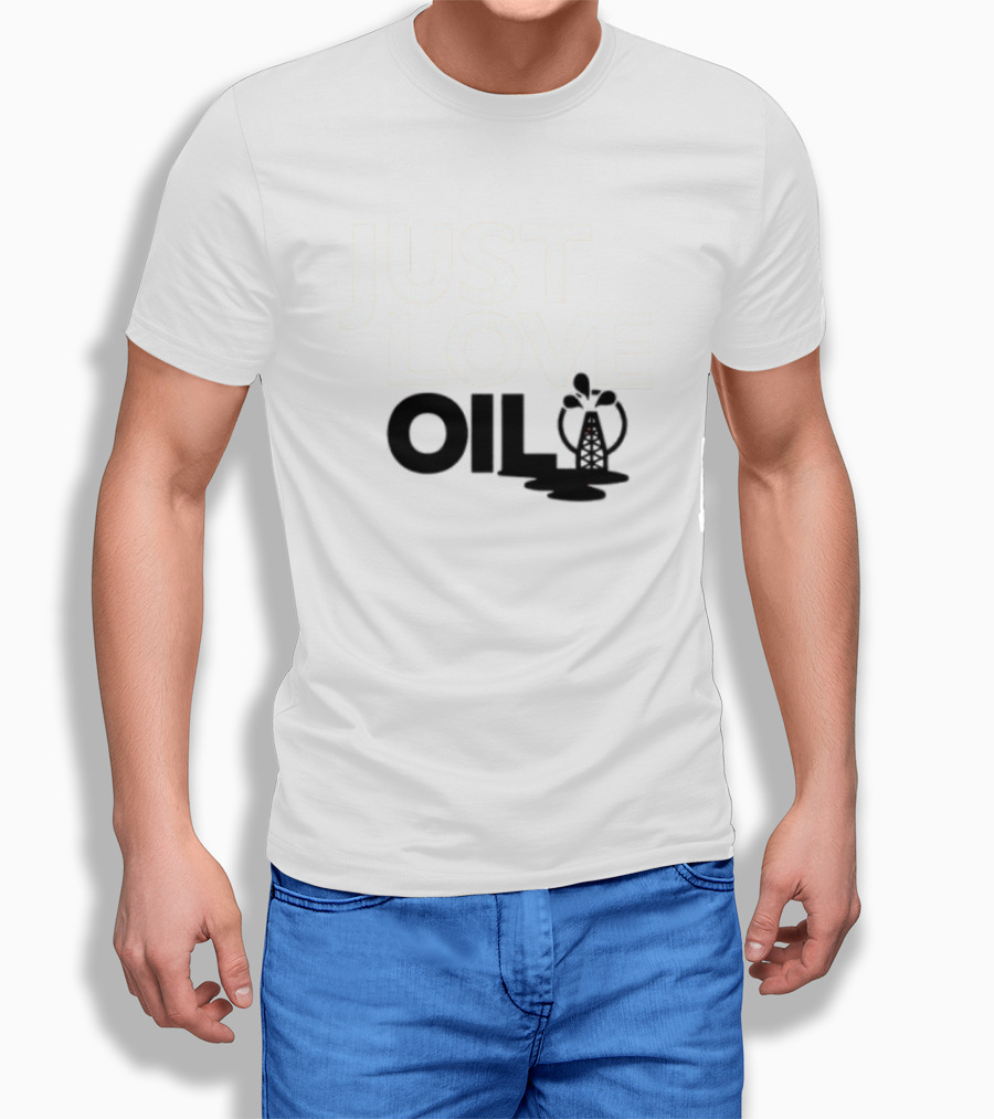 Droogies Just Love Oil Pumpjack T-Shirt