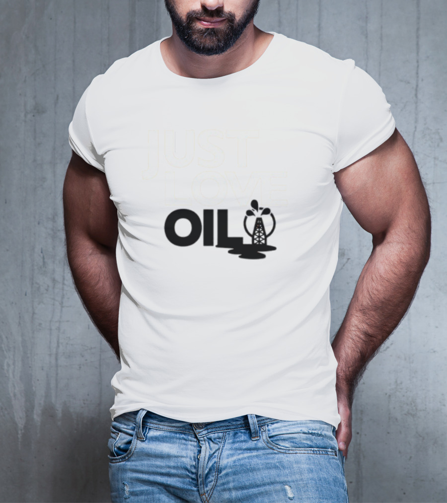 Droogies Just Love Oil Pumpjack T-Shirt