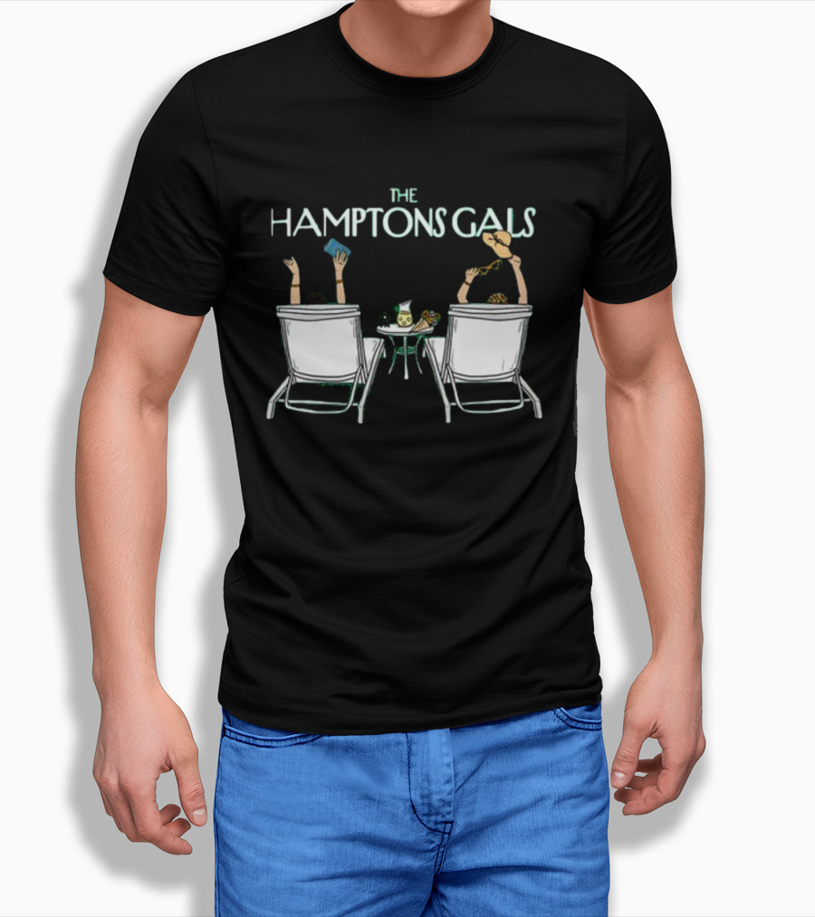 The Hamptons Gals Relaxing Summer Vibes T-Shirt