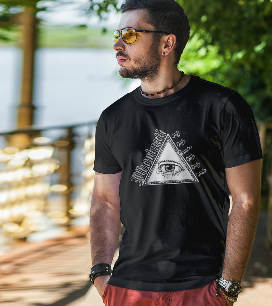 Illuminati Reject All-Seeing Eye Triangle T-Shirt