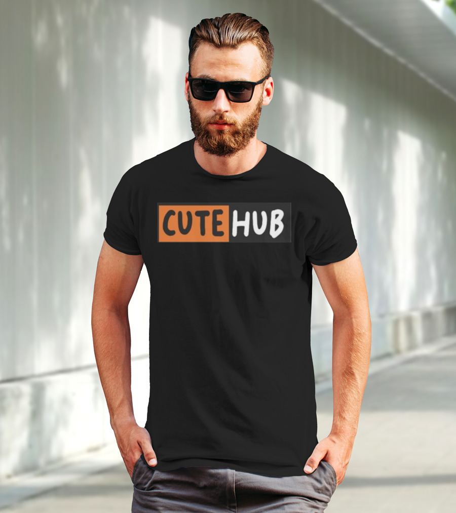 CUTE HUB Bold Contrast T-Shirt