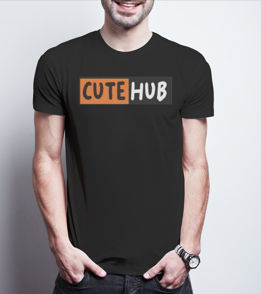CUTE HUB Bold Contrast T-Shirt