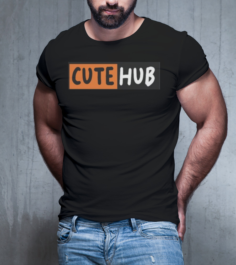 CUTE HUB Bold Contrast T-Shirt