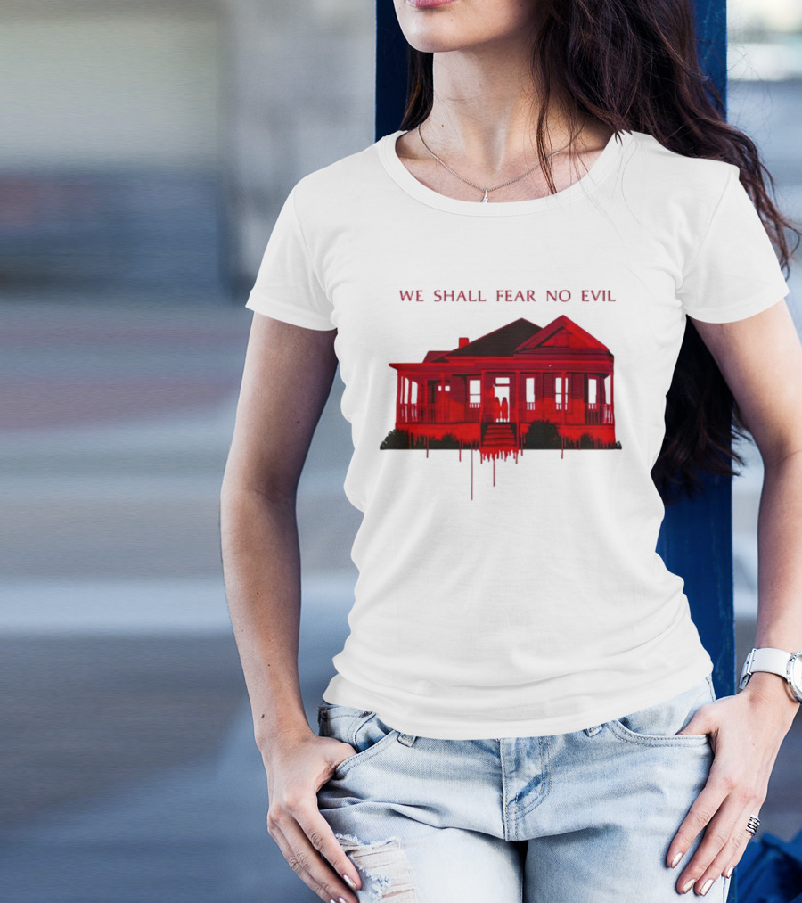 The Exorcist Believer We Shall Fear No Evil Red House T-Shirt