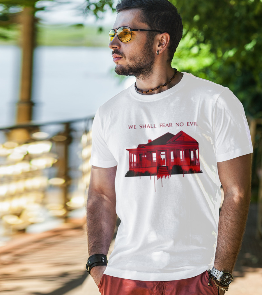 The Exorcist Believer We Shall Fear No Evil Red House T-Shirt