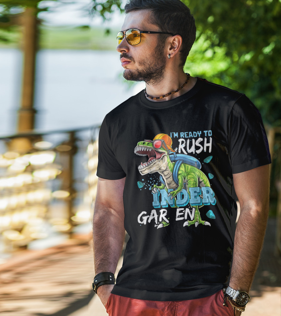 I'm Ready To Crush Kindergarten Dinosaur Adventure T-Shirt