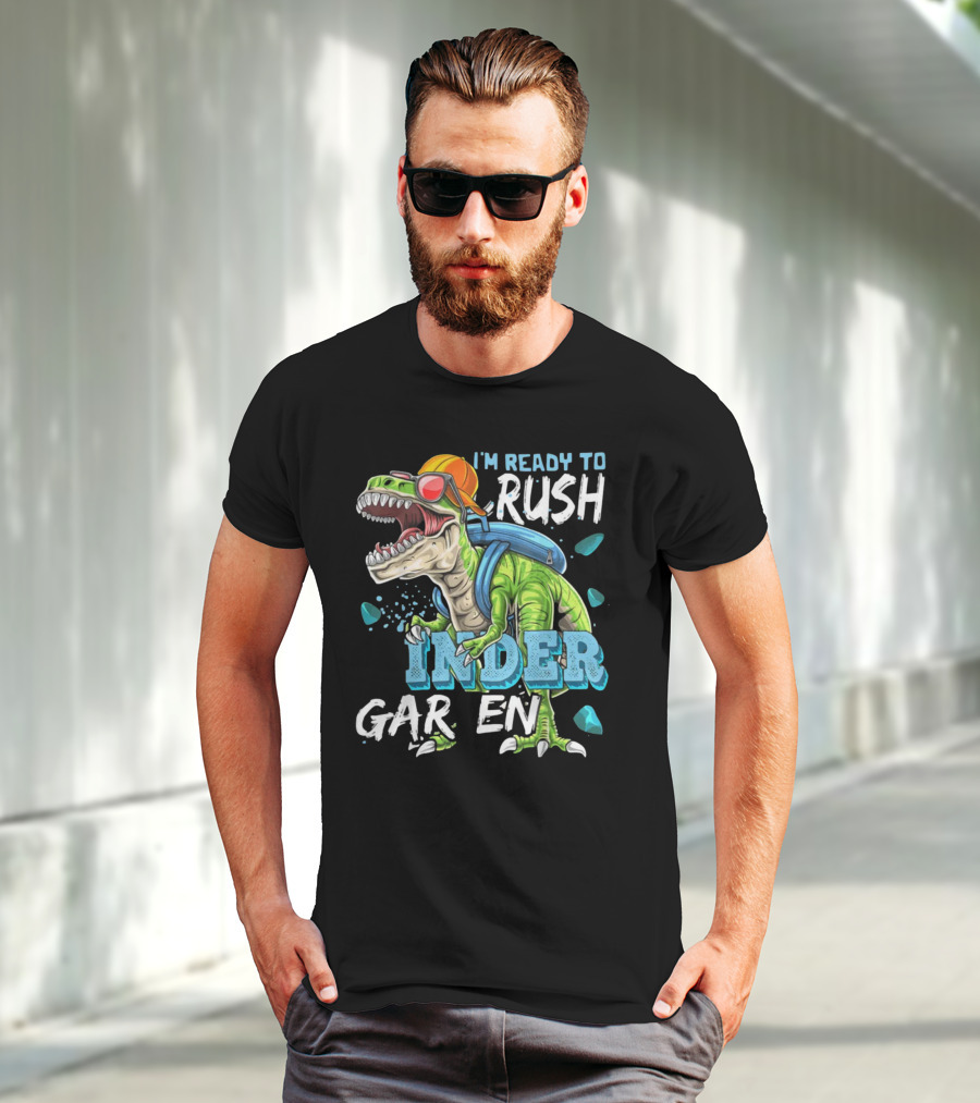 I'm Ready To Crush Kindergarten Dinosaur Adventure T-Shirt