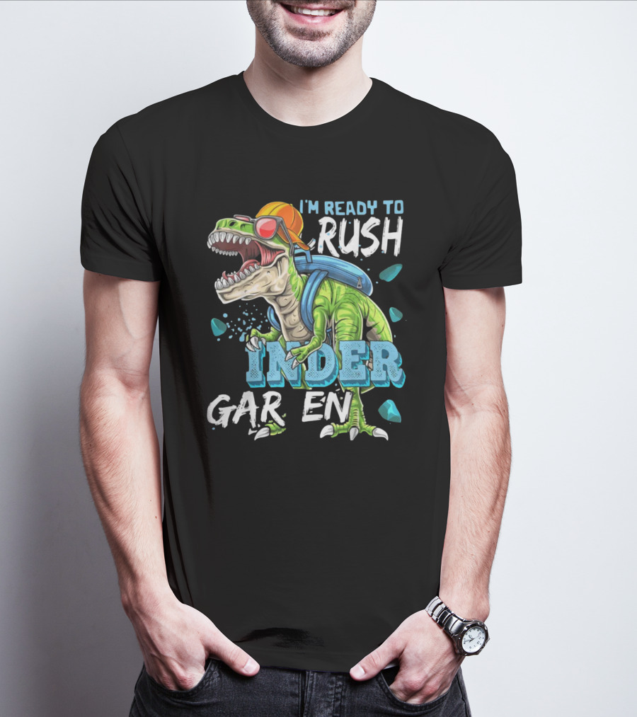 I'm Ready To Crush Kindergarten Dinosaur Adventure T-Shirt