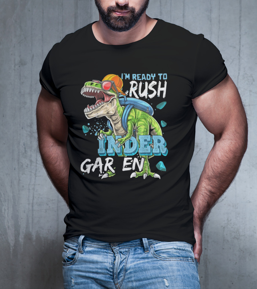 I'm Ready To Crush Kindergarten Dinosaur Adventure T-Shirt