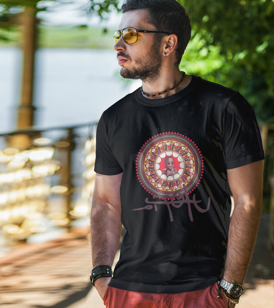 Utopia Kaws Baby Face Mandala T-Shirt