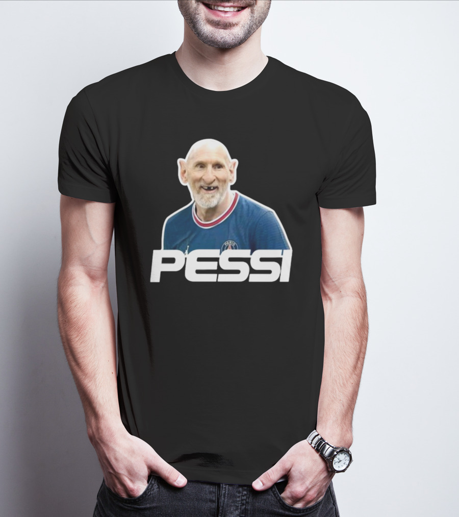Pessi Football Parody Coach Teeth Smile T-Shirt