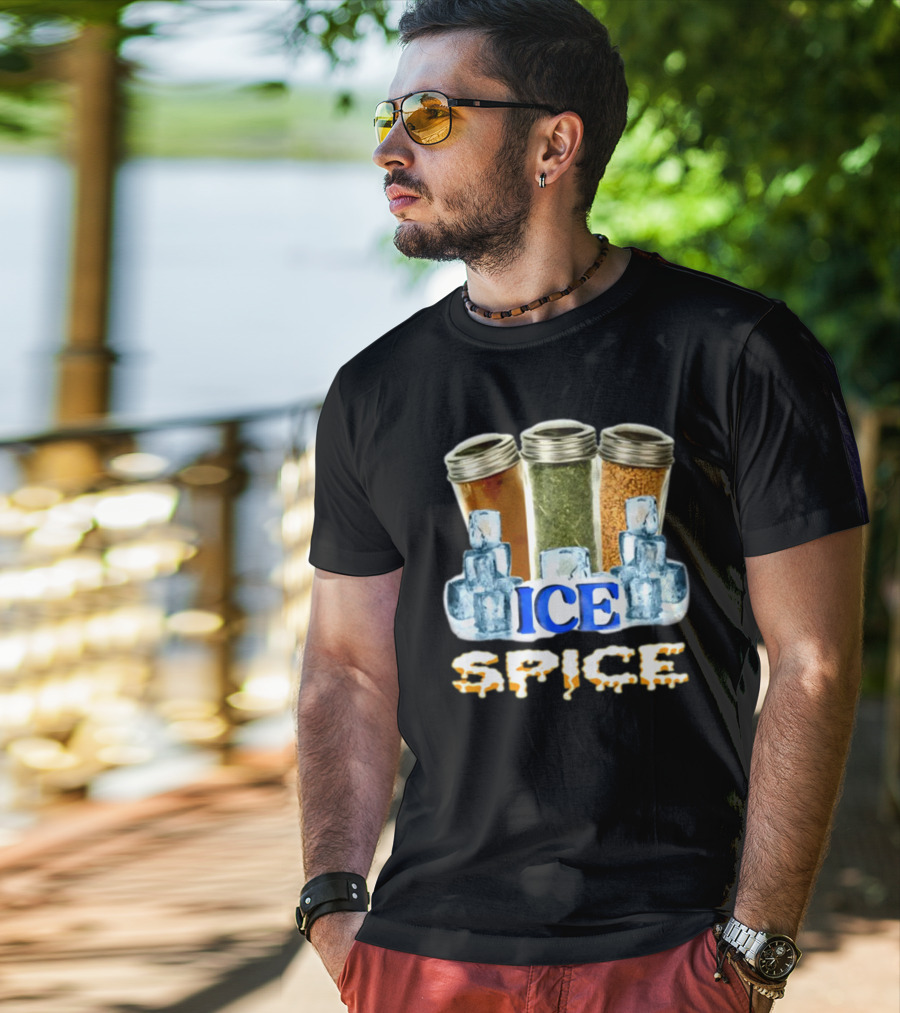 Funnyahhtees ICE Spice Jars With Ice Cubes T-Shirt