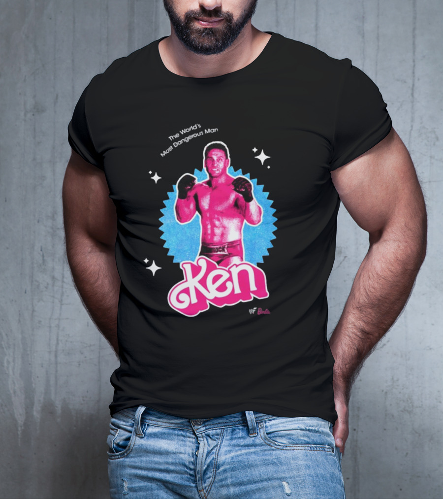 Nostalgiagland Ken The World's Most Dangerous Man Bold Retro Boxing T-Shirt