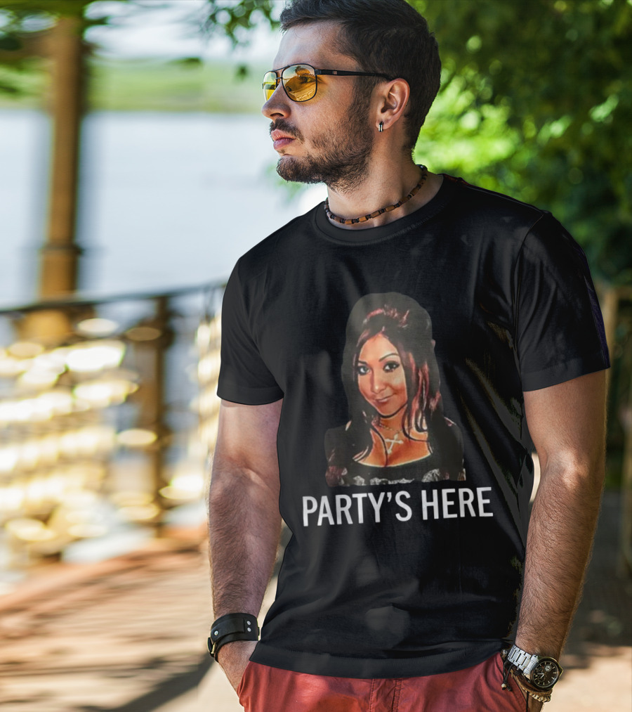 Party’S Here Snooki Jersey Shore T-Shirt