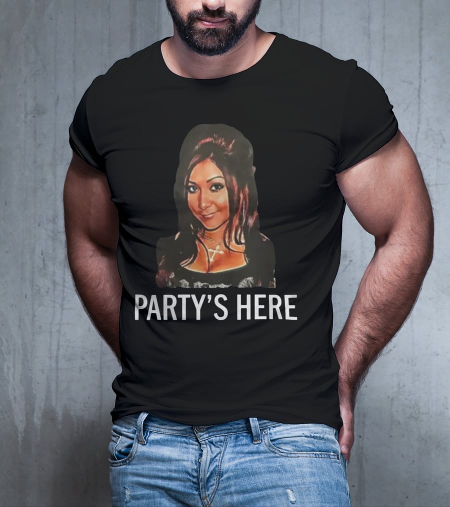 Party’S Here Snooki Jersey Shore T-Shirt