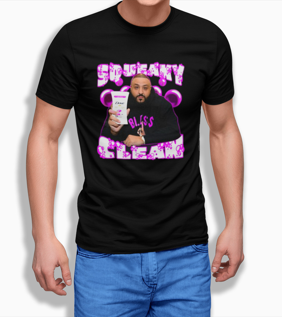 Dj Khaled Squeaky Clean Dove Bless Bubbles T-Shirt