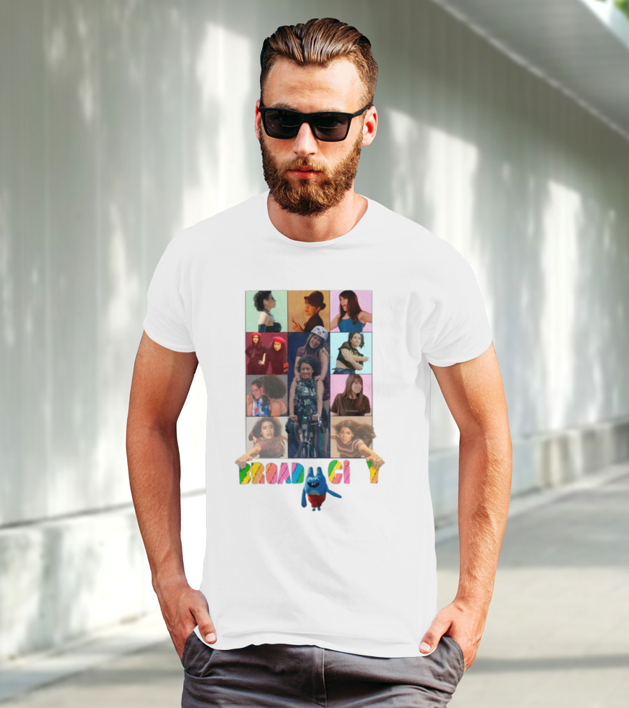 Hateusednames Broad City Collage Eras Tour T-Shirt