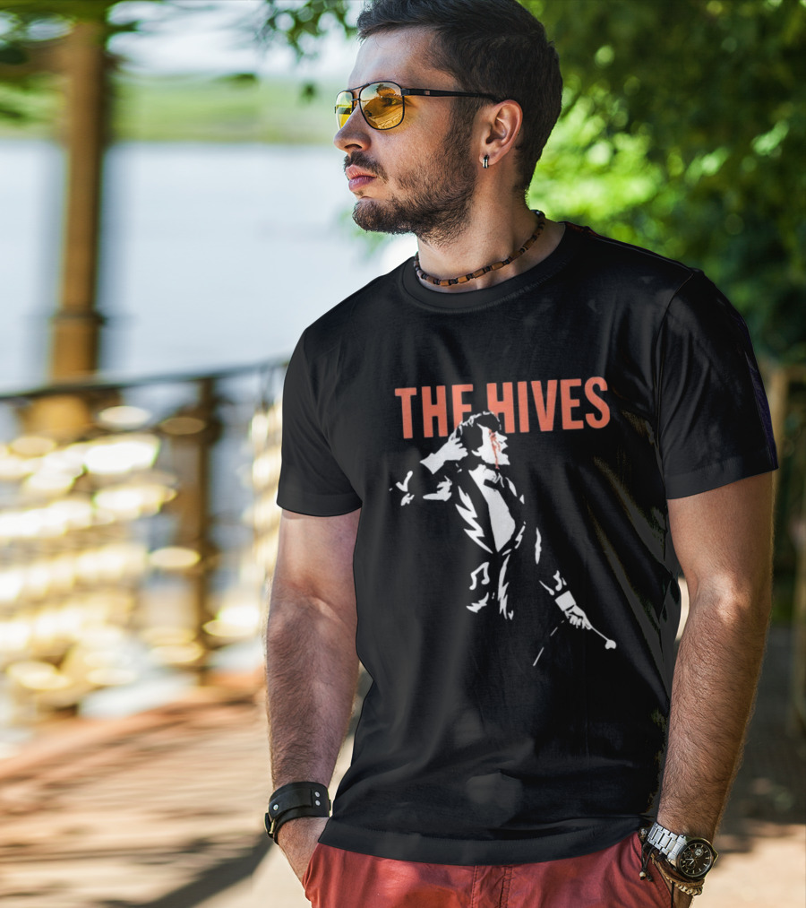 The Hives Bleeding Pelle Stage Performance T-Shirt