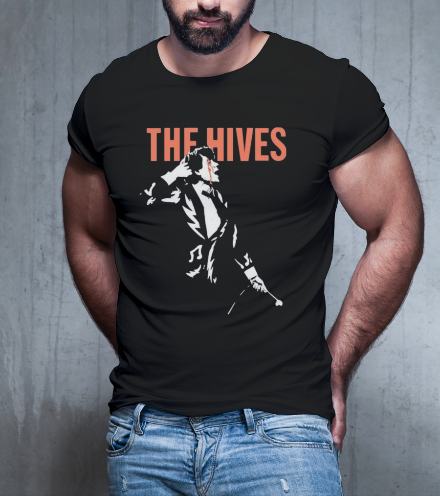 The Hives Bleeding Pelle Stage Performance T-Shirt