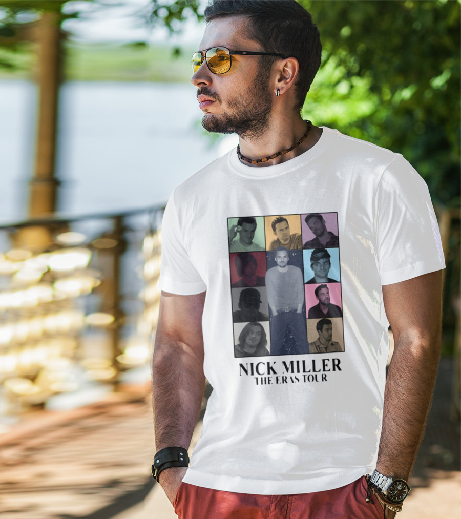 Nick Miller The Eras Tour T-Shirt