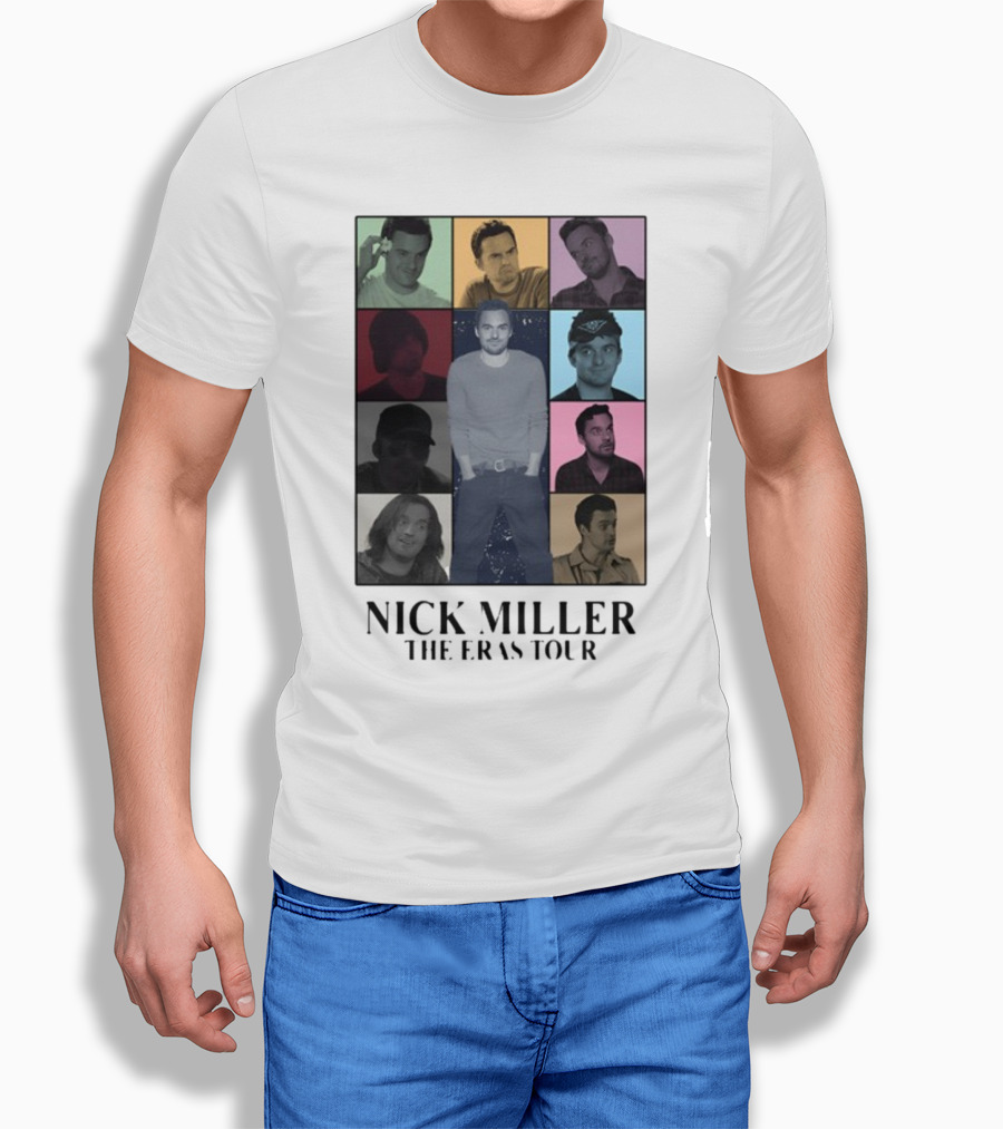 Nick Miller The Eras Tour T-Shirt